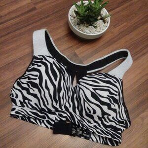 Zebra Print Sports Bra